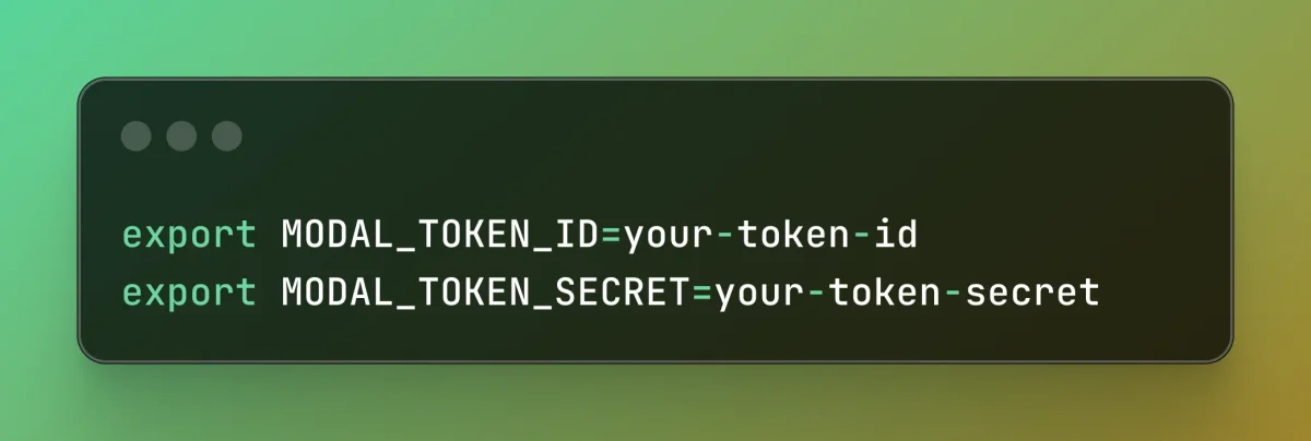 Service Tokens