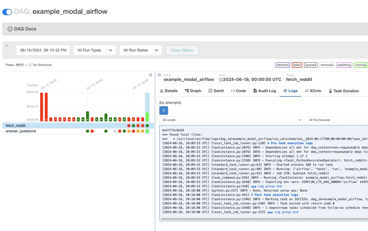 Integrating Modal with Airflow for Simplified GPU Job Management