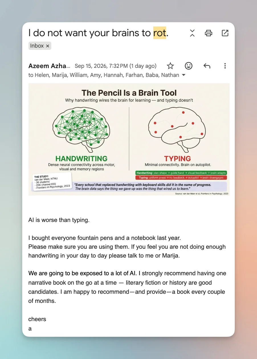 Evaluating the Cognitive Impact of Increased AI Usage on Human Thinking