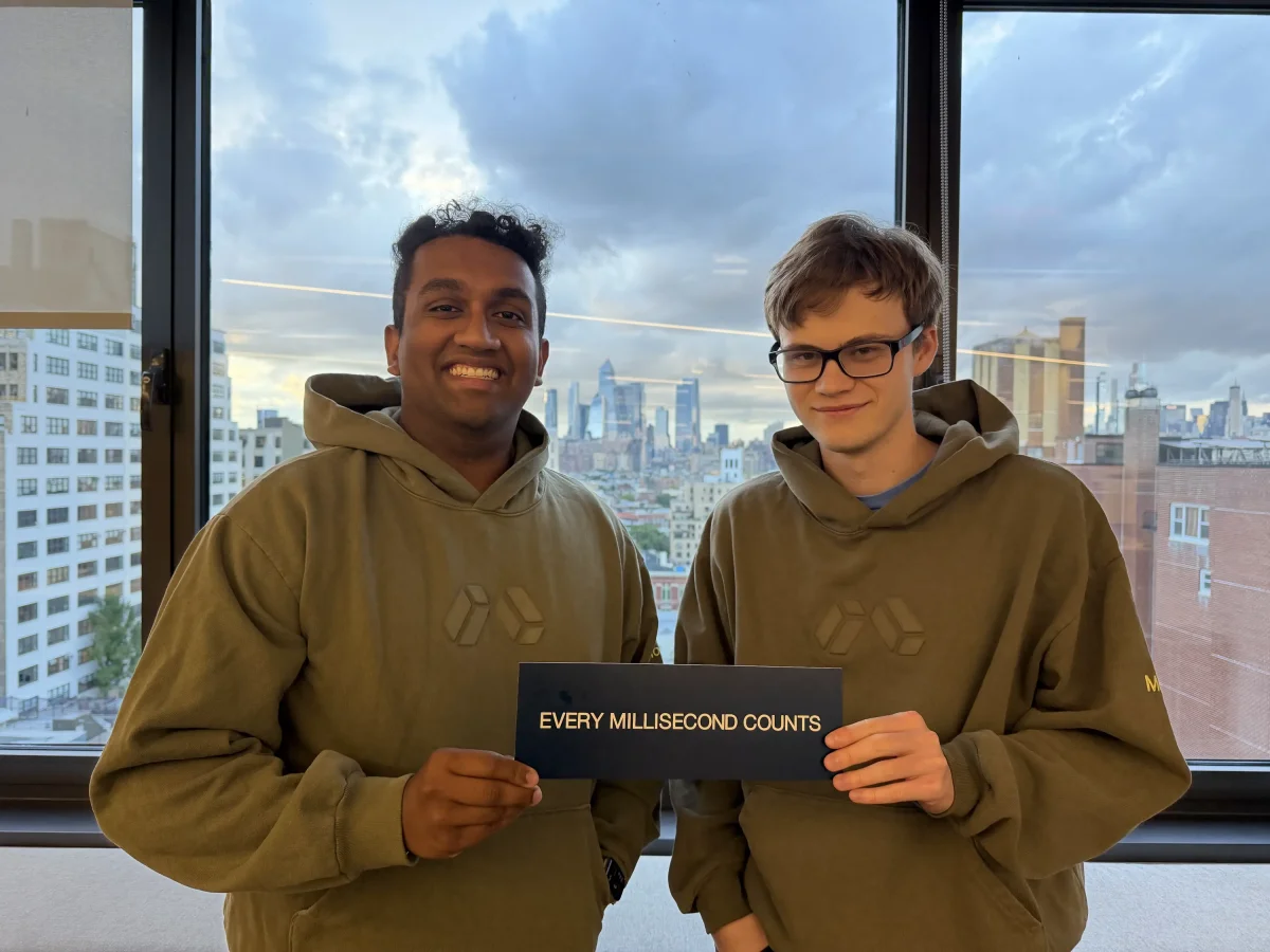 Team members celebrating the completion of the migration.