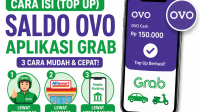 Cara Top Up OVO Grab Cara Top Up OVO Grab